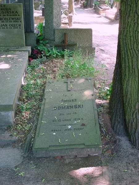 Zdjęcie grobu Tomasz Domański (1)