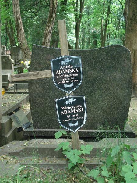 Zdjęcie grobu Wieńczysław Adamski (1)