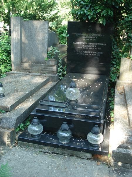 Zdjęcie grobu: Lucjan Julian Białkowski