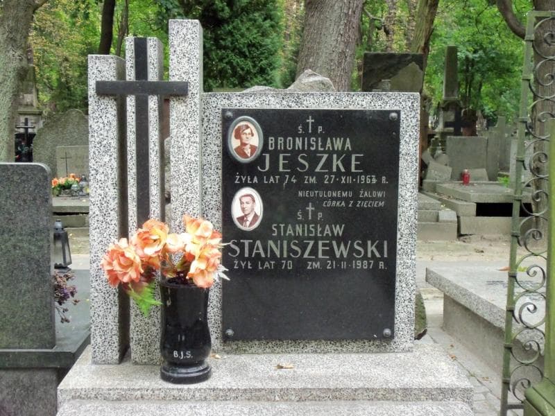 Zdjęcie grobu Bronisława Jeszke (2)
