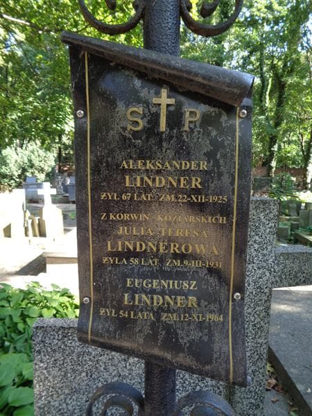 Zdjęcie grobu Aleksander Lindner (2)
