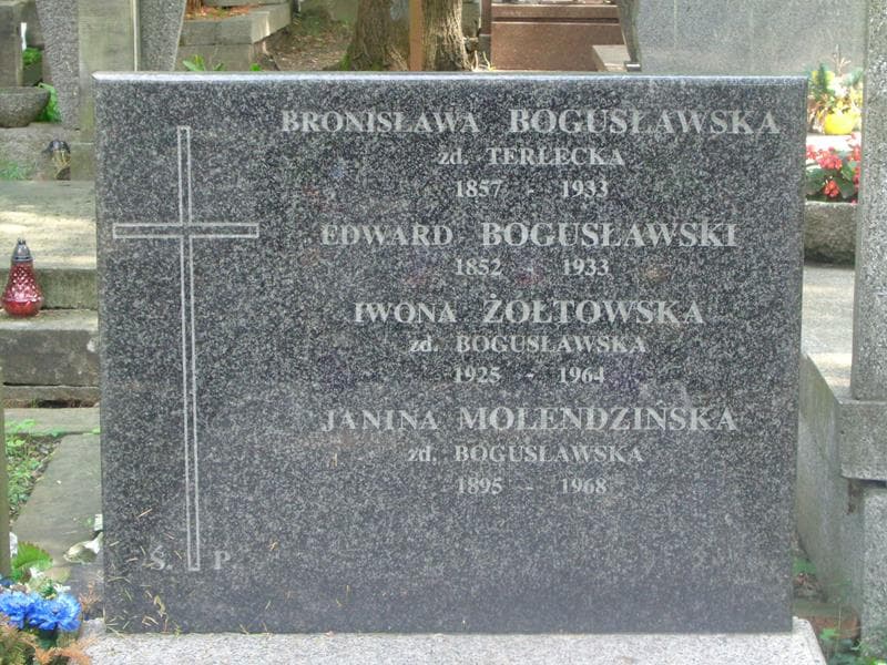 Zdjęcie grobu Edward Bogusławski (2)