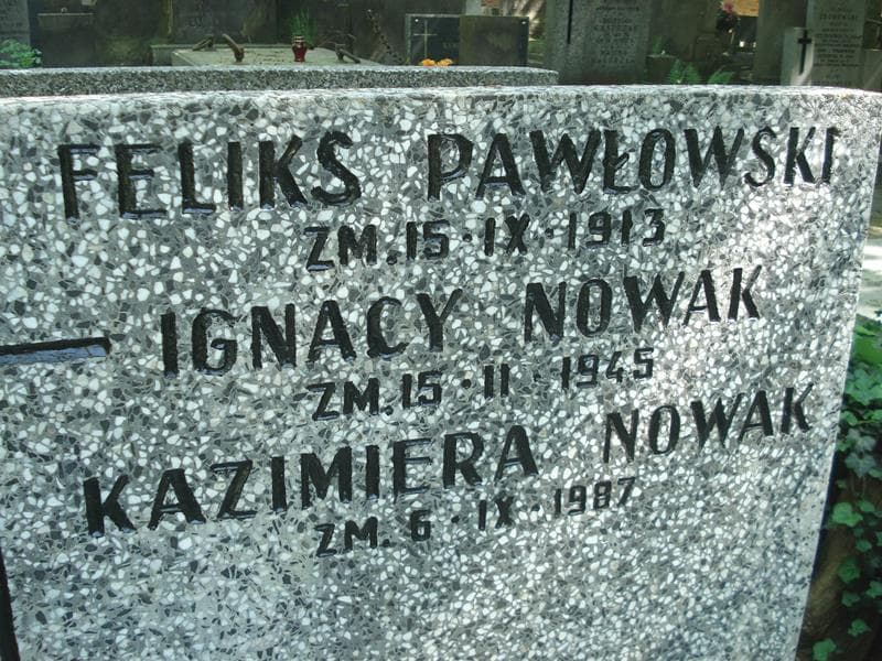 Zdjęcie grobu Ignacy Nowak (2)