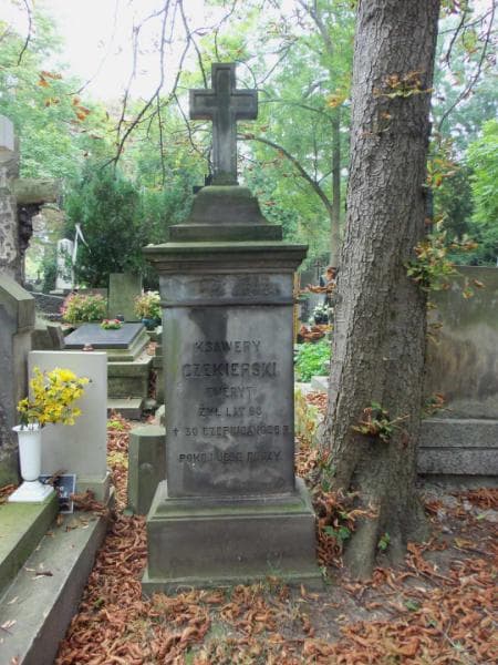 Zdjęcie grobu Ksawery Czekierski (2)