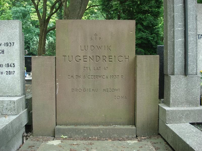 Zdjęcie grobu Ludwik Tugendreich (1)