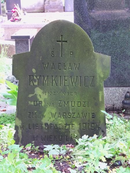 Zdjęcie grobu Wacław Rymkiewicz (2)