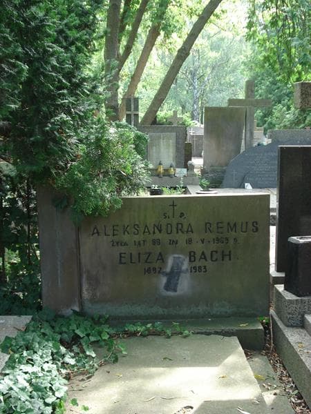 Zdjęcie grobu Eliza Bach (2)