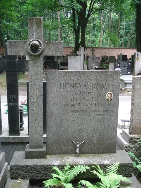 Zdjęcie grobu Henryk Koc (1)