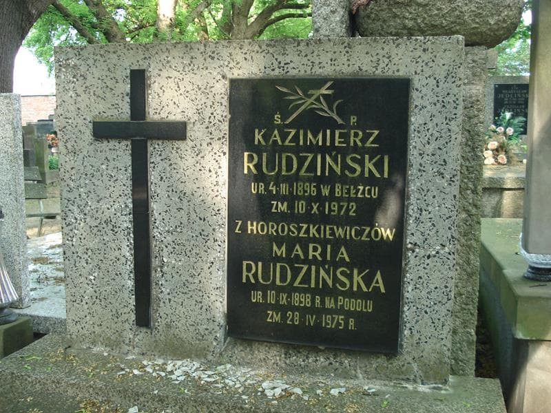 Zdjęcie grobu Kazimierz Rudzński (1)
