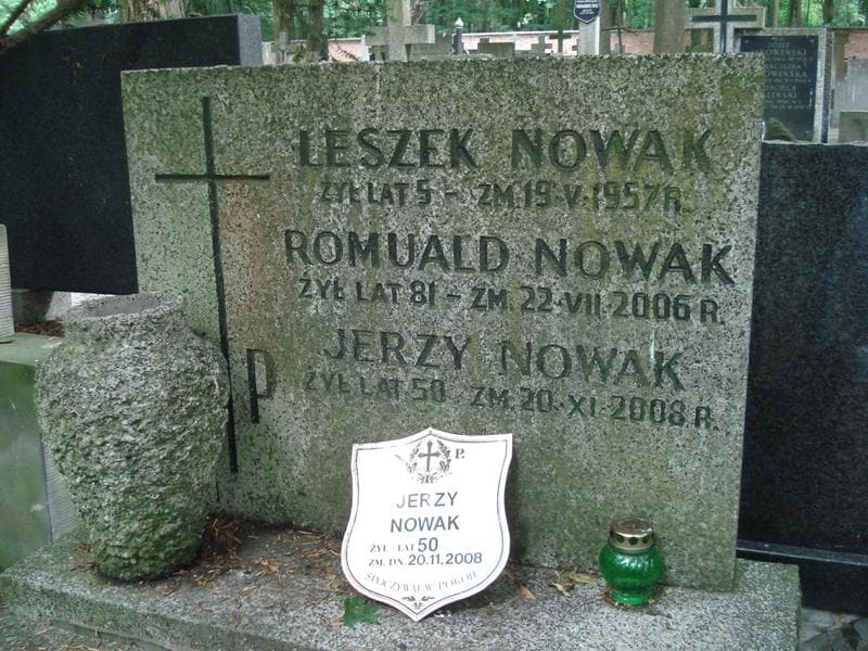 Zdjęcie grobu Jerzy Nowak (1)