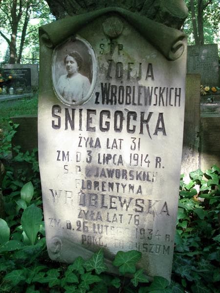 Zdjęcie grobu Florentyna Wróblewska (2)