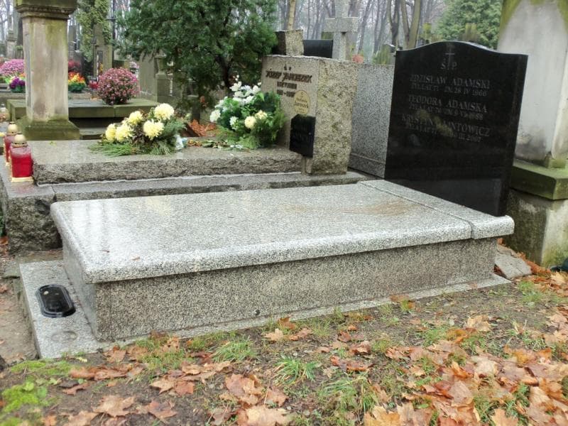 Zdjęcie grobu Teodora Adamska (1)