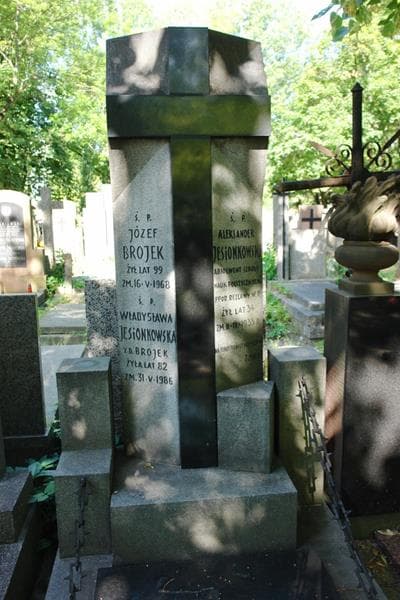 Zdjęcie grobu Aleksander Jesionkowski (2)