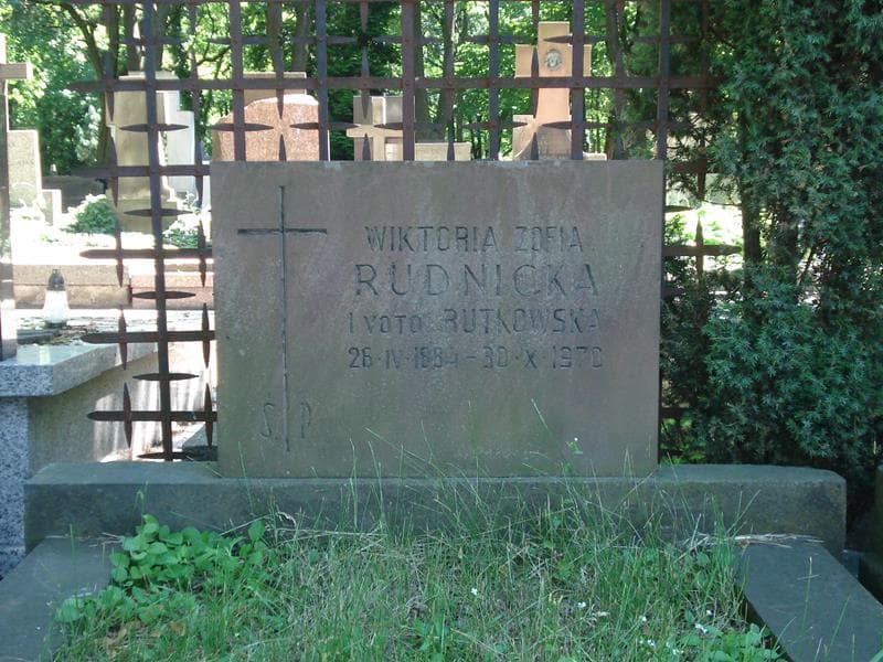 Zdjęcie grobu Wiktoria Zofia Rudnicka (1)