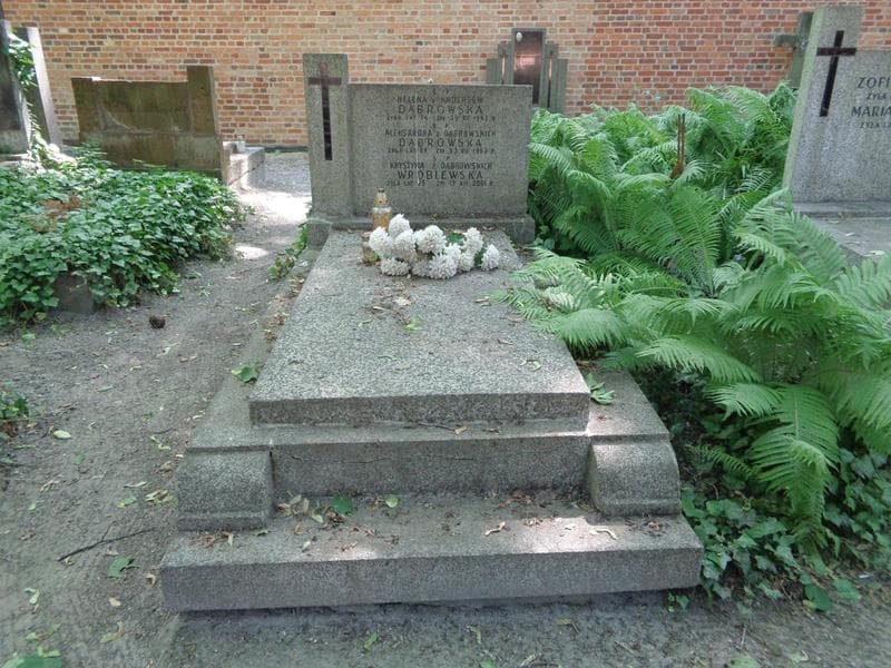Zdjęcie grobu Aleksandra Dąbrowska (1)