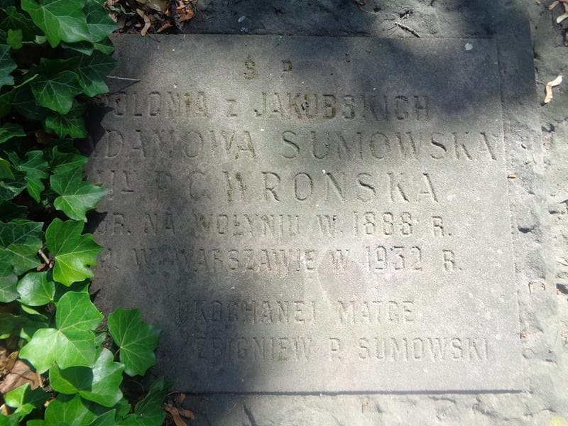 Zdjęcie grobu Apolonia Wrońska (2)
