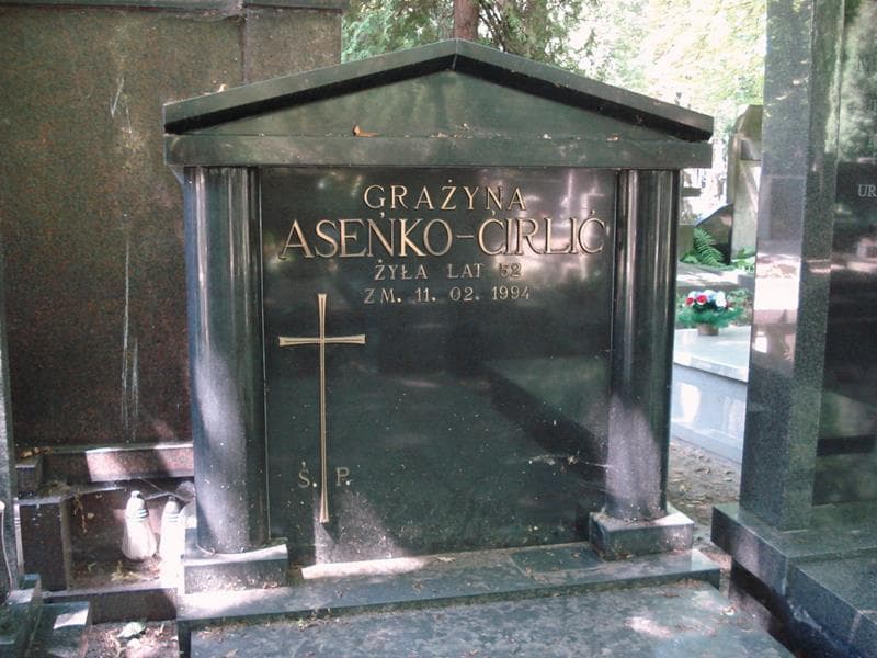 Zdjęcie grobu Grażyna Aseńko-Ćirlić (2)
