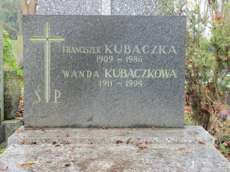 Zdjęcie grobu Franciszek Kubaczka (2)