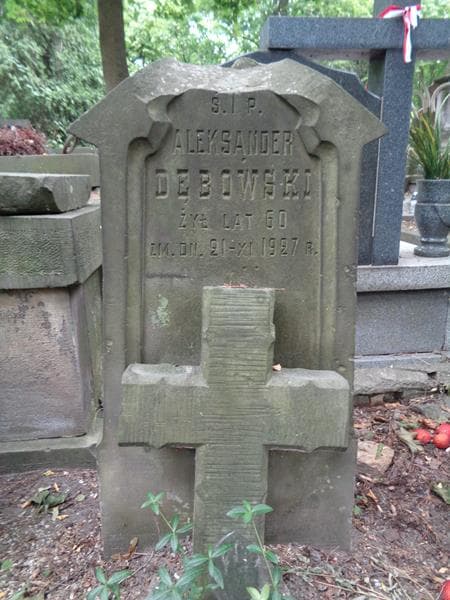 Zdjęcie grobu Aleksander Dębowski (2)