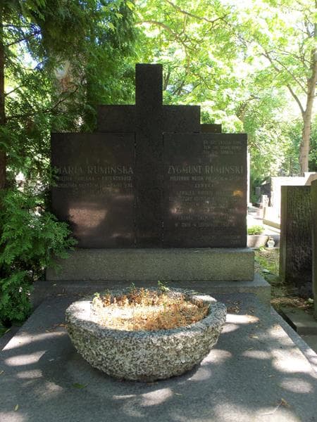 Zdjęcie grobu Zygmunt Rumiński (2)