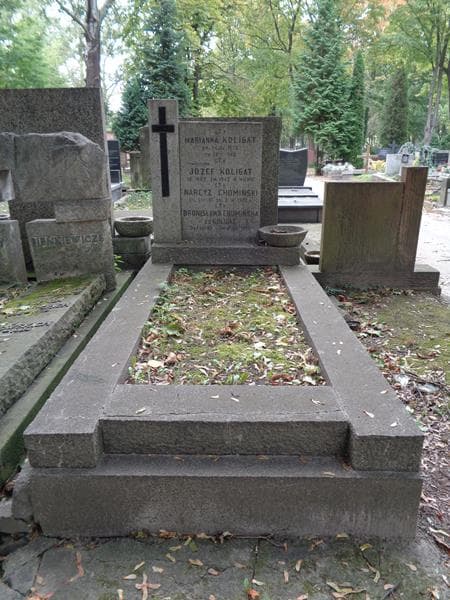 Zdjęcie grobu Bronisława Chomińska (1)