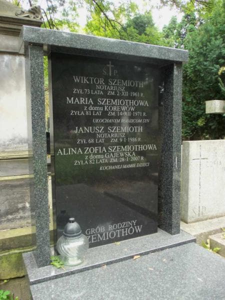 Zdjęcie grobu Wiktor Szemioth (2)