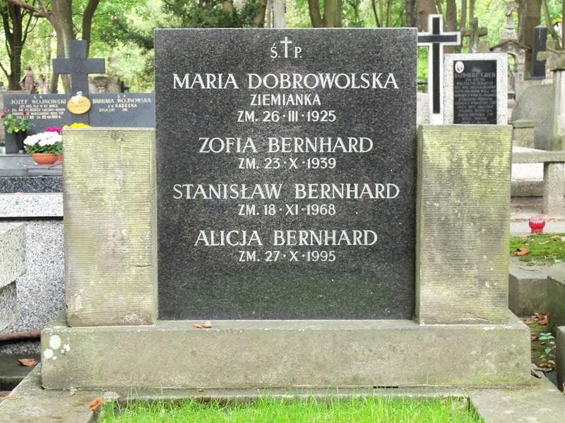 Zdjęcie grobu Alicja Bernhard (2)