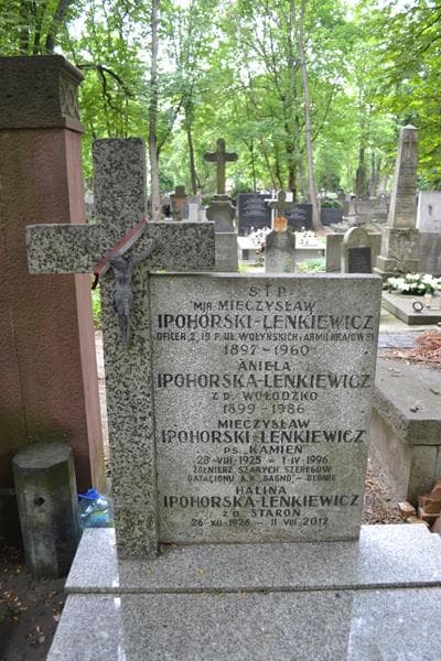 Zdjęcie grobu Halina Ipohorska-Lenkiewicz (2)