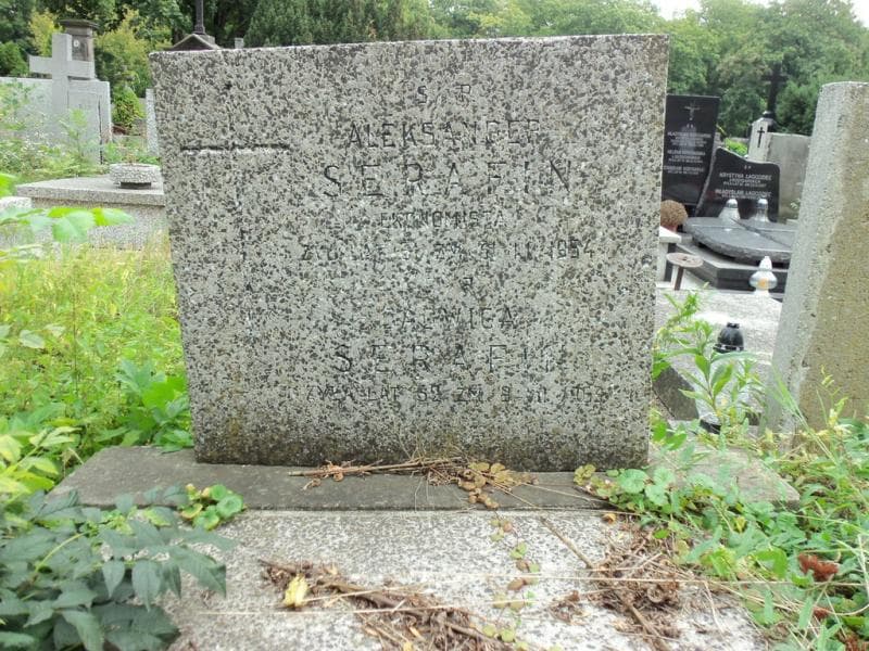 Zdjęcie grobu Aleksander Serafin (2)