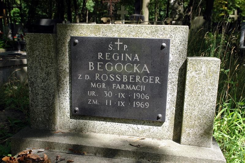 Zdjęcie grobu Regina Begocka (1)