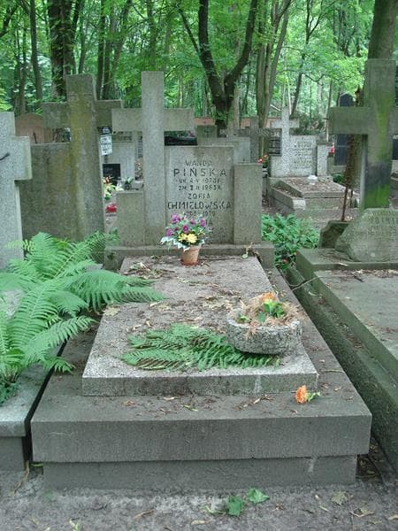Zdjęcie grobu: Wanda Pińska