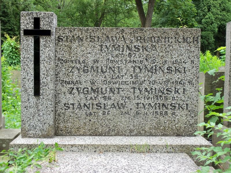 Zdjęcie grobu Stanisława Tymińska (2)