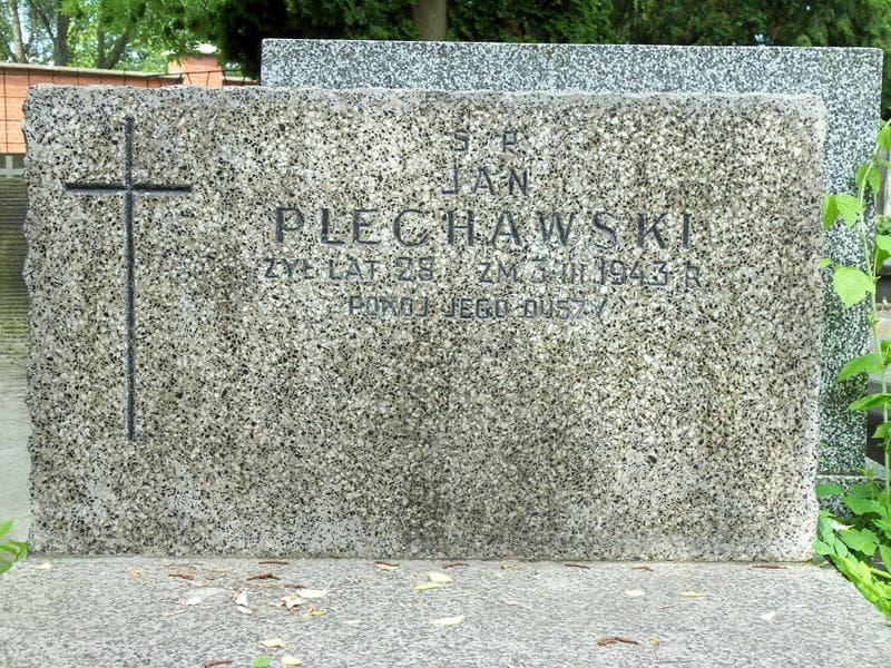 Zdjęcie grobu Jan Plechawski (2)