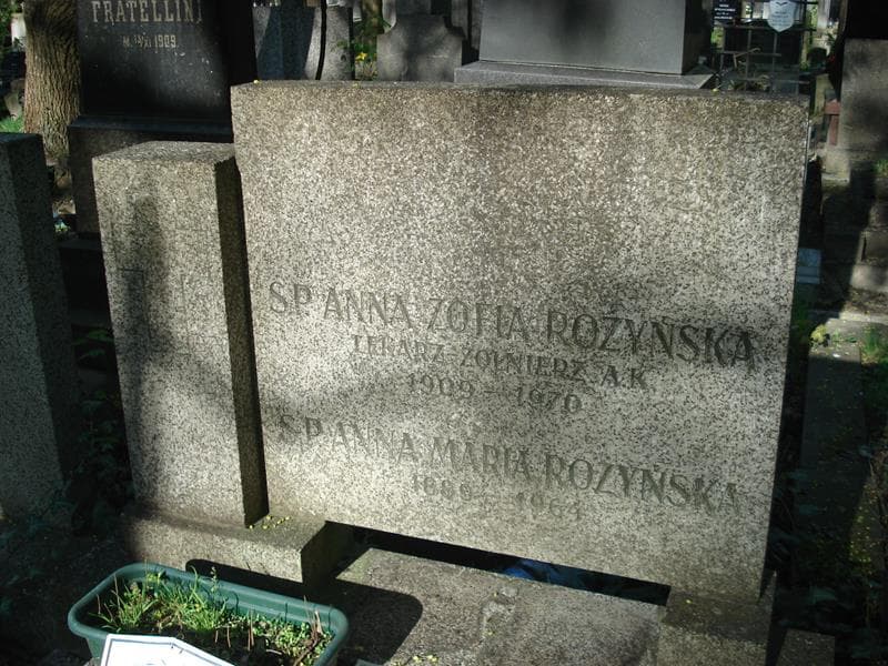 Zdjęcie grobu Anna Maria Rożyńska (1)