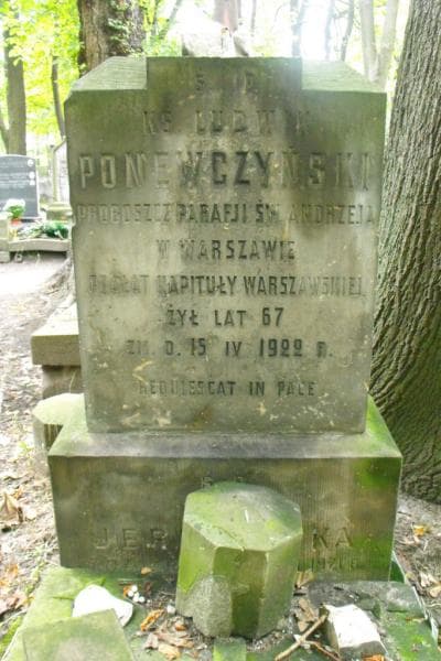 Zdjęcie grobu Ludwik Ponewczyński (2)