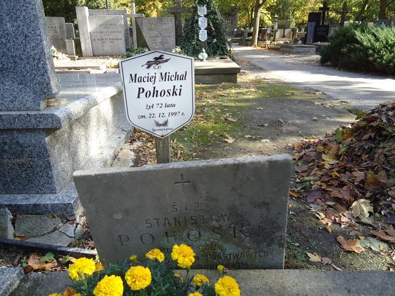 Zdjęcie grobu Maciej Michał Pohoski (2)