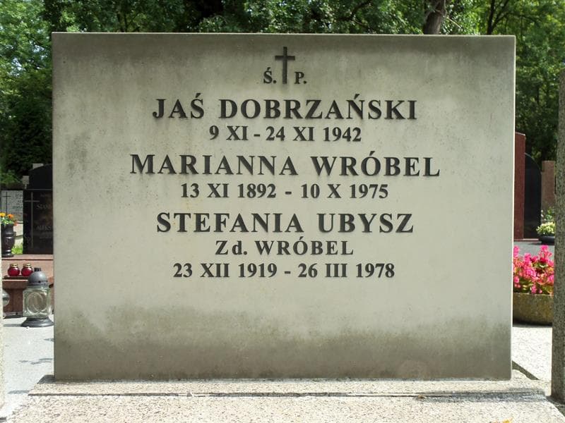 Zdjęcie grobu Stefania Ubysz (2)