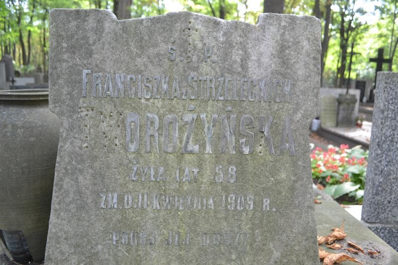 Zdjęcie grobu Franciszka Tworożyńska (2)