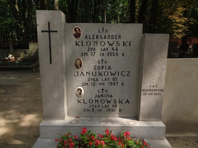Zdjęcie grobu Aleksander Klonowski (2)