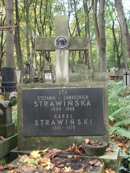 Zdjęcie grobu Stefania Strawińska (2)
