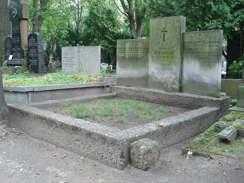 Zdjęcie grobu Władysława Lipowska (1)