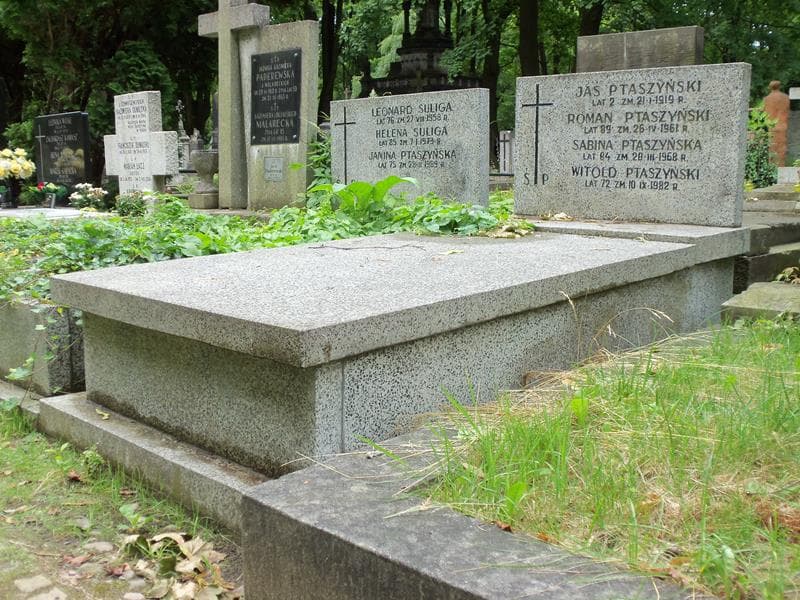Zdjęcie grobu Witold Ptaszyński (1)