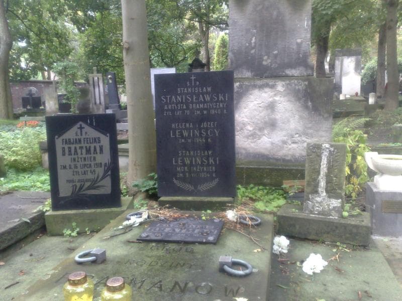 Zdjęcie grobu Jerzy Joachim Bratman (1)