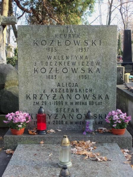 Zdjęcie grobu Alicja Krzyżanowska (2)