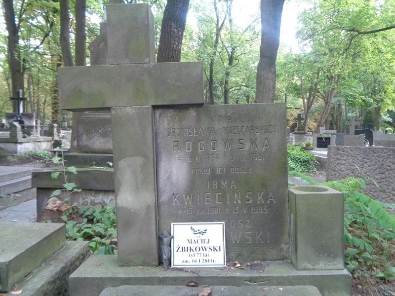 Zdjęcie grobu Irma Kwiecińska (2)