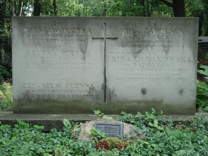Zdjęcie grobu Czesław Puzyna (2)