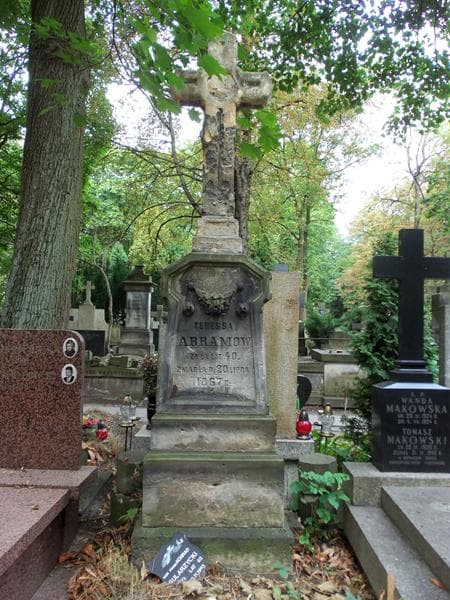 Zdjęcie grobu Teresa Abramow (2)