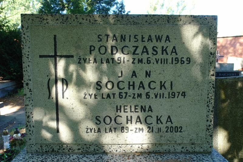 Zdjęcie grobu Stanisława Podczaska (2)
