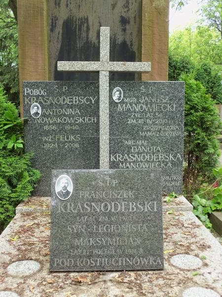 Zdjęcie grobu Janusz Manowiecki (2)