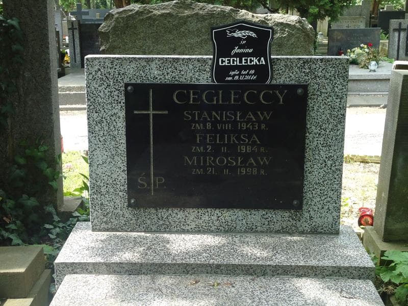 Zdjęcie grobu Stanisław Ceglecki (2)